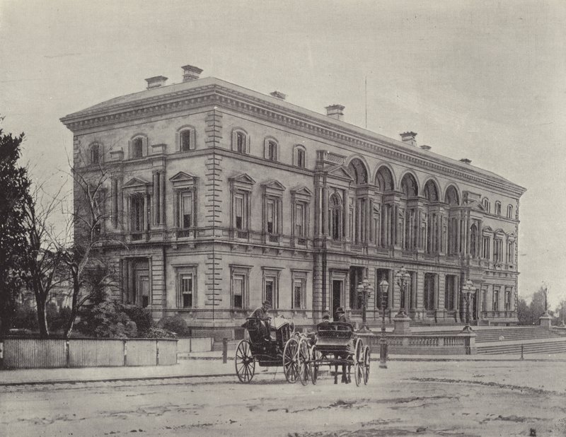 Treasury Buildings, Melbourne av English Photographer