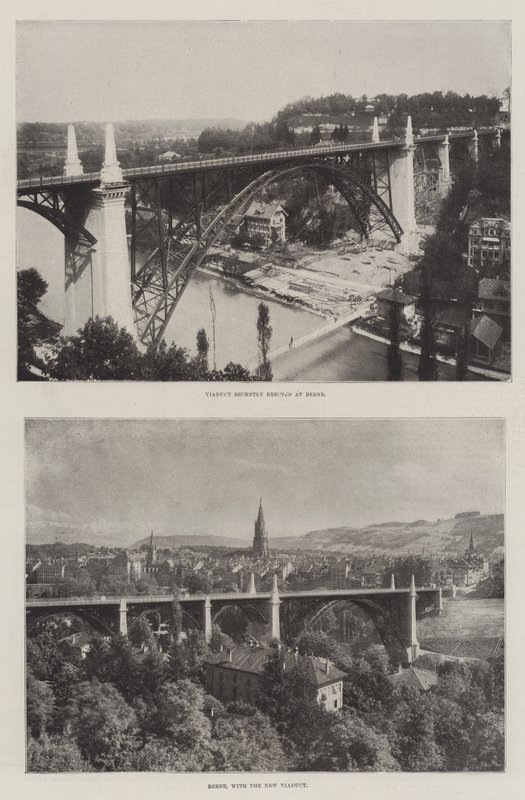 Viadukten i Bern av English Photographer