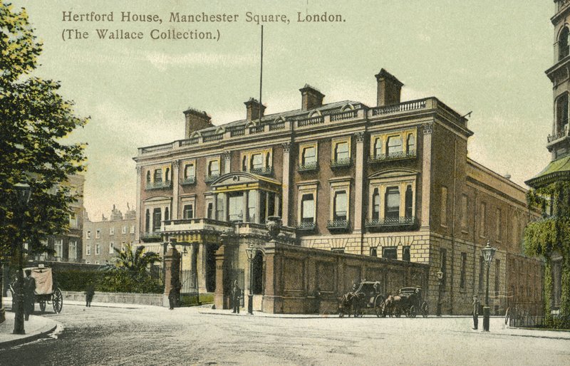 Wallace Collection, Manchester Square (färgfoto) av English Photographer
