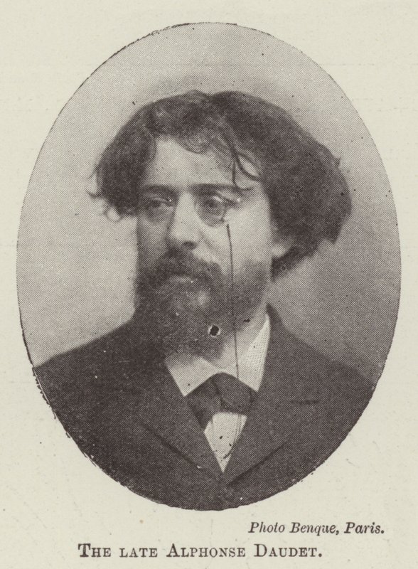 Den bortgångne Alphonse Daudet av English Photographer