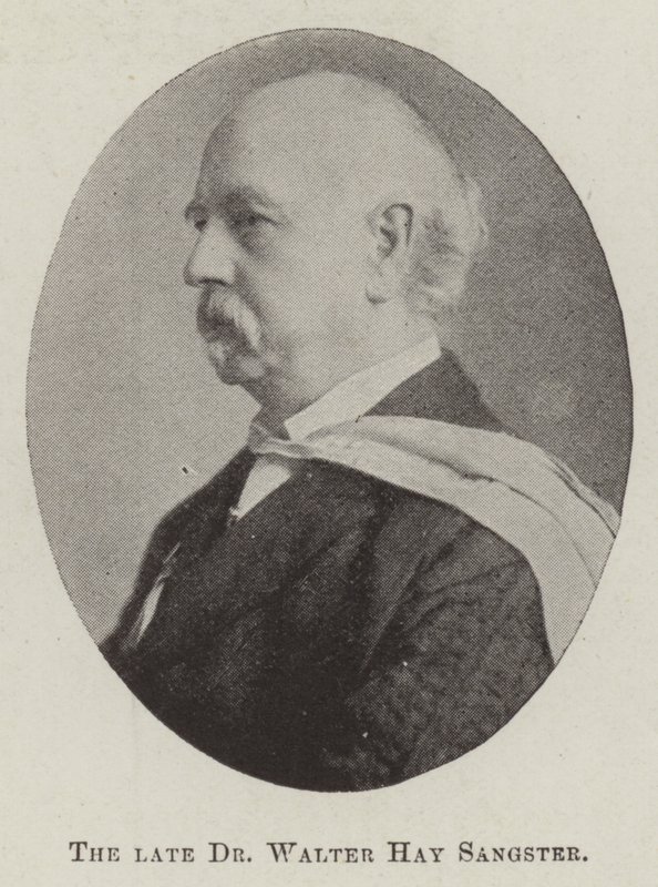 Den bortgångne Dr Walter Hay Sangster av English Photographer