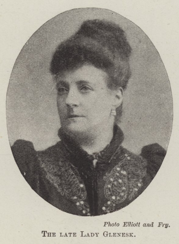 Den framlidna Lady Glenesk av English Photographer