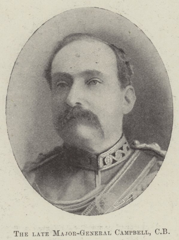 Den avlidne generalmajor Campbell, CB av English Photographer
