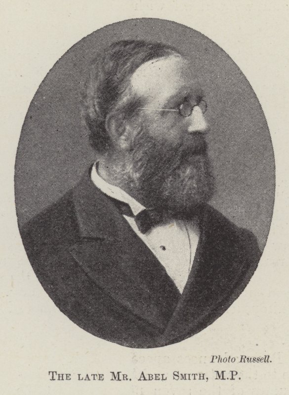 Den bortgångne herr Abel Smith, MP av English Photographer