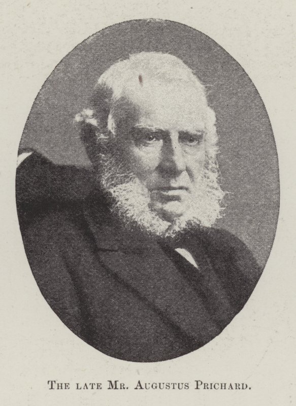 Avlidne herr Augustus Prichard av English Photographer