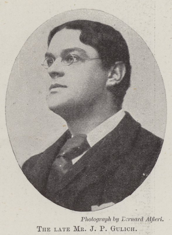 Den framlidne herr J P Gulich av English Photographer
