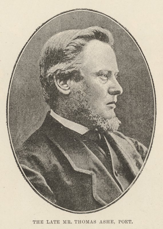 Den bortgångne herr Thomas Ashe, poet av English Photographer
