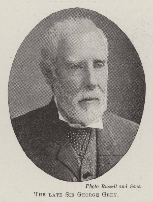 Den bortgångne Sir George Gray av English Photographer