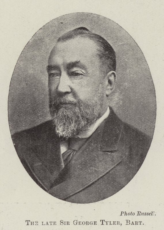 Den bortgångne Sir George Tyler; Baronet av English Photographer