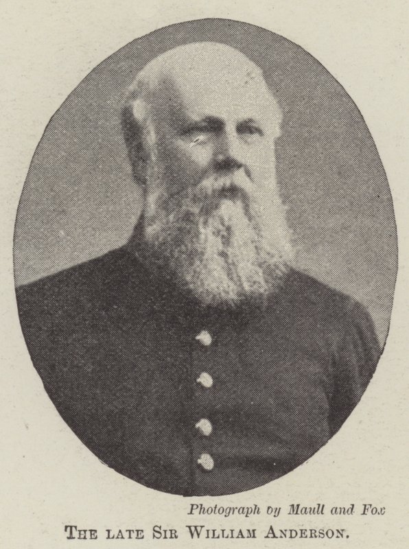 Den bortgångne Sir William Anderson av English Photographer