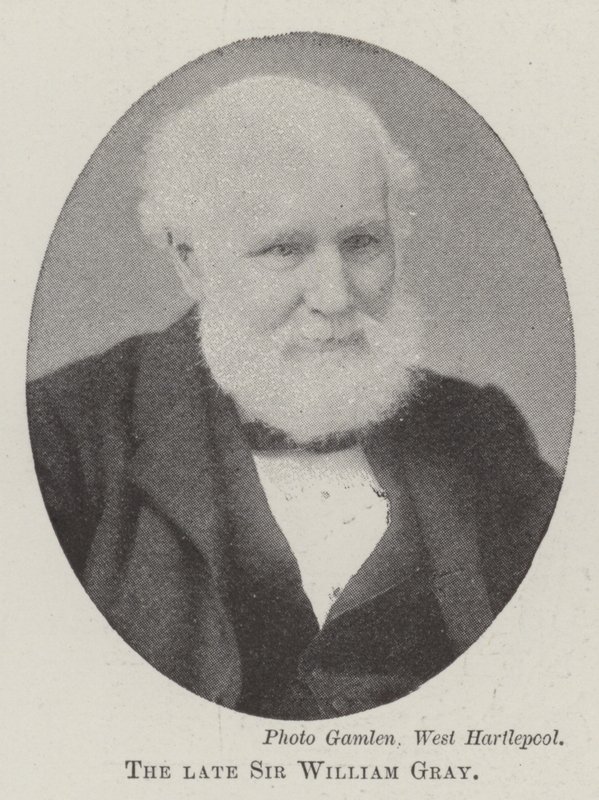 Den bortgångne Sir William Gray av English Photographer