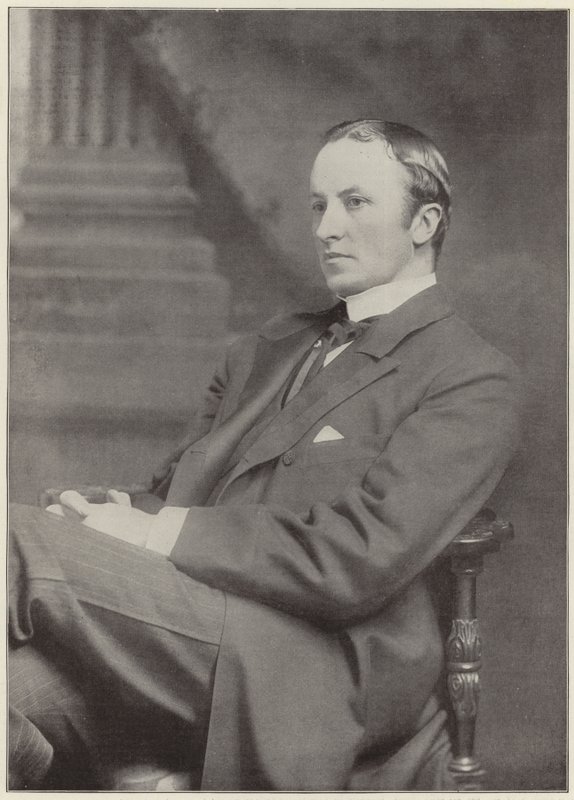 Den högra hon George Nathaniel Curzon av English Photographer