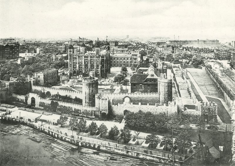 Tower of London från Tower Bridge av English Photographer