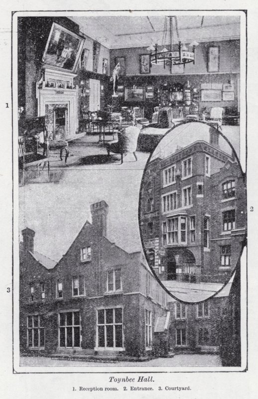 Toynbee Hall (s/v foto) av English Photographer