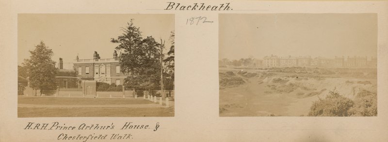 Två bilder på Blackheath av English Photographer
