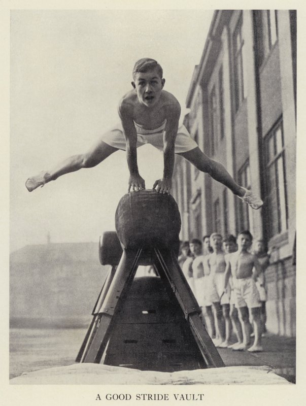 Vaulting: Ett bra stegvalv (s/v foto) av English Photographer