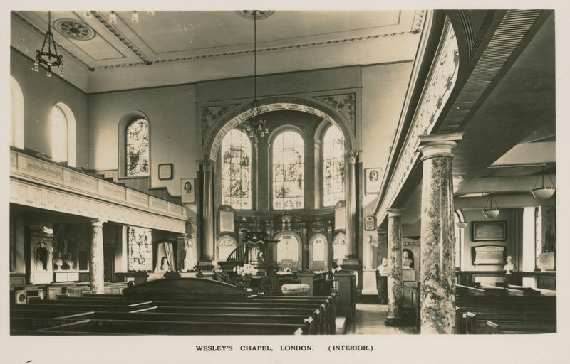 Wesleys Chapel, London av English Photographer
