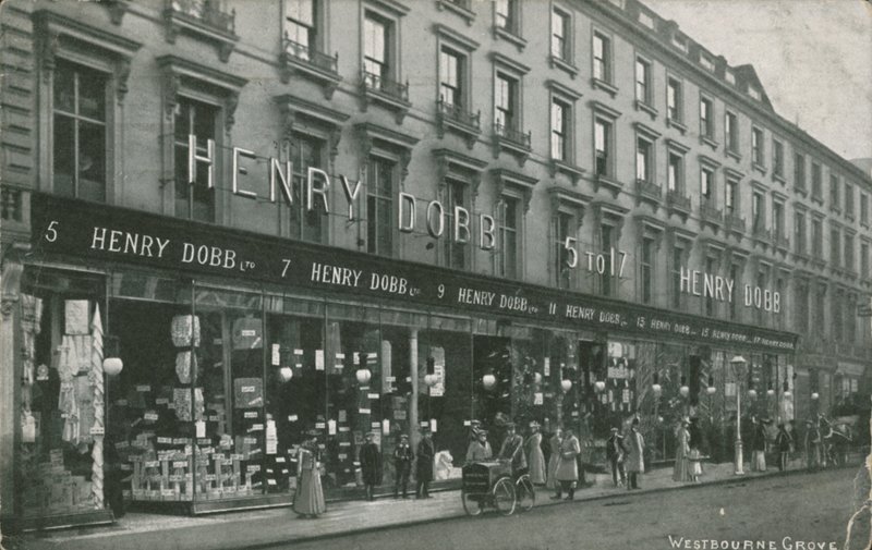 Westbourne Grove, Bayswater, London av English Photographer