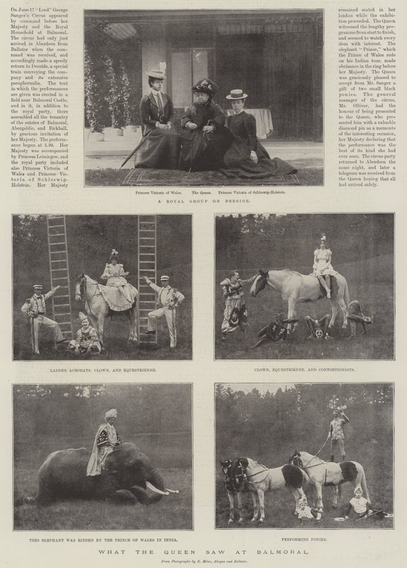 Vad drottningen såg på Balmoral av English Photographer