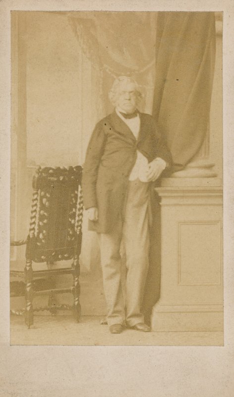 William Makepeace Thackeray av English Photographer
