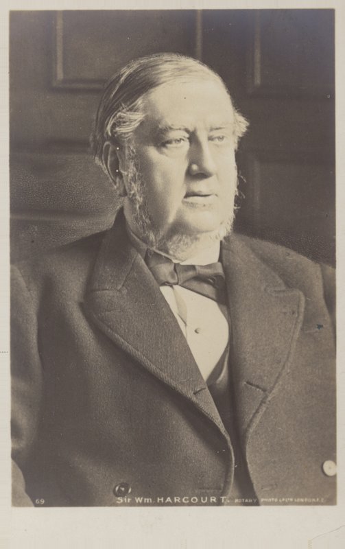 William Vernon Harcourt av English Photographer