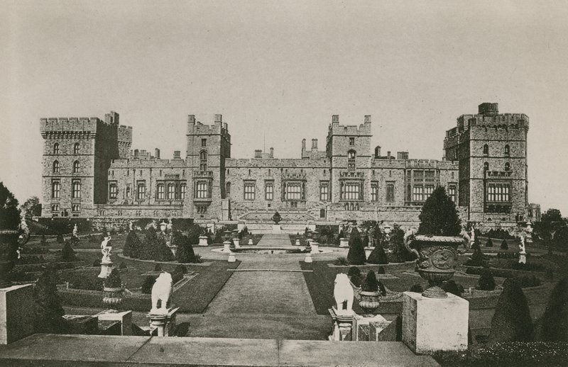 Windsor Castle, East Front av English Photographer
