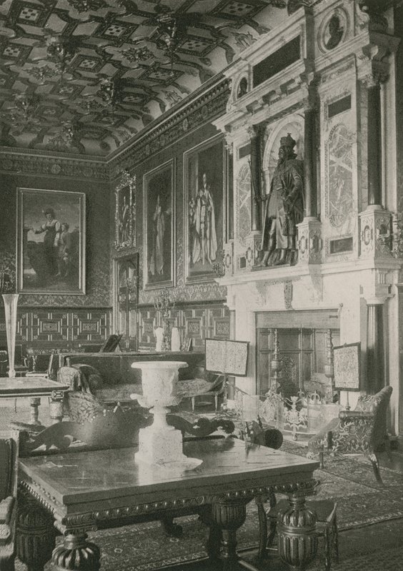 Winter Drawing Room, Hatfield House av English Photographer