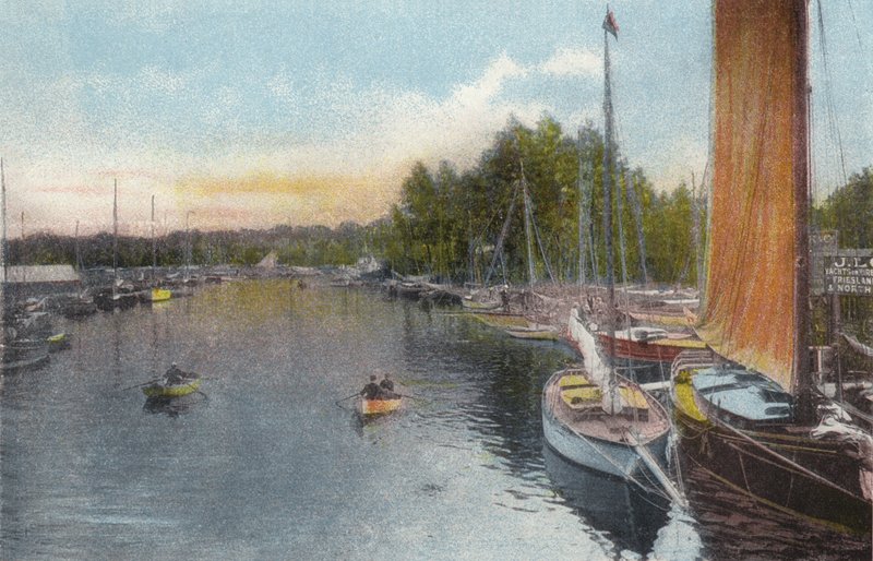 Wroxham, från Bridge av English Photographer