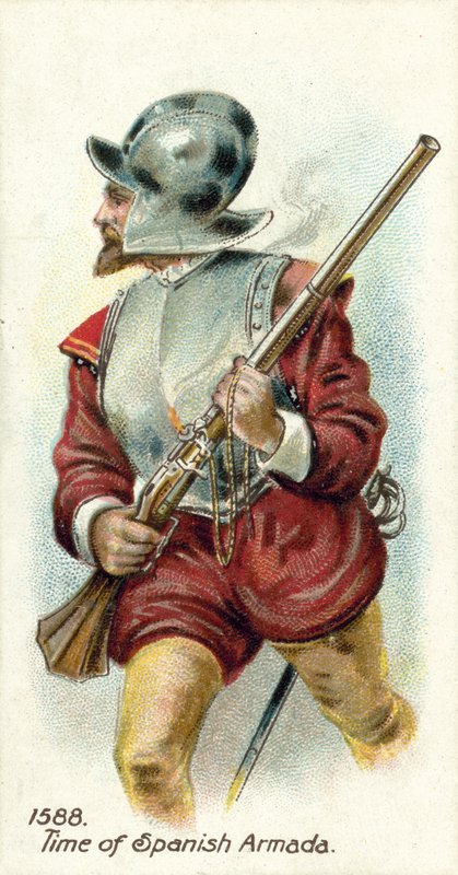 1588, Spanska Armadas tid av English School
