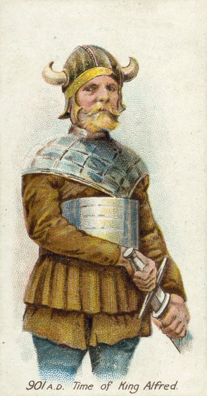 901 AD, kung Alfreds tid av English School