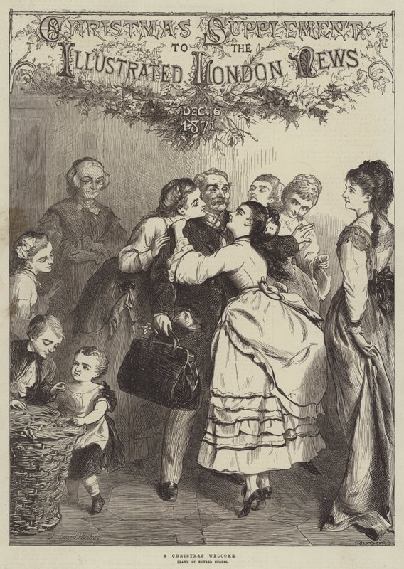 A Christmas Welcome (gravyr) av English School