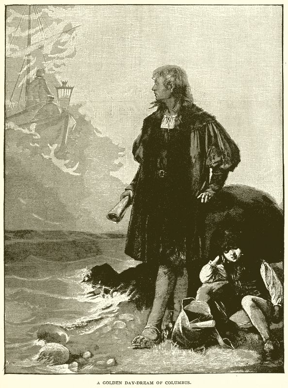 En gyllene dag-dröm om Columbus av English School