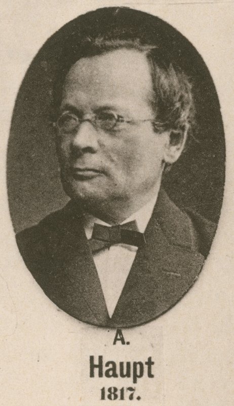 A. Haupt (gravyr) av English School