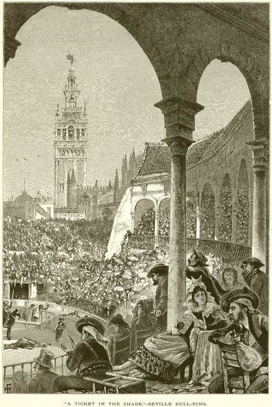 A Ticket in the Shade.--Sevilla Bull-Ring av English School