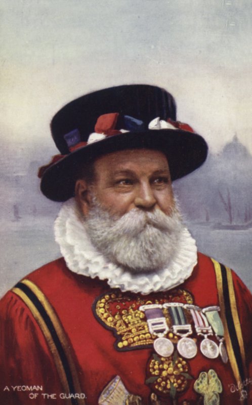 En Yeoman of the Guard av English School