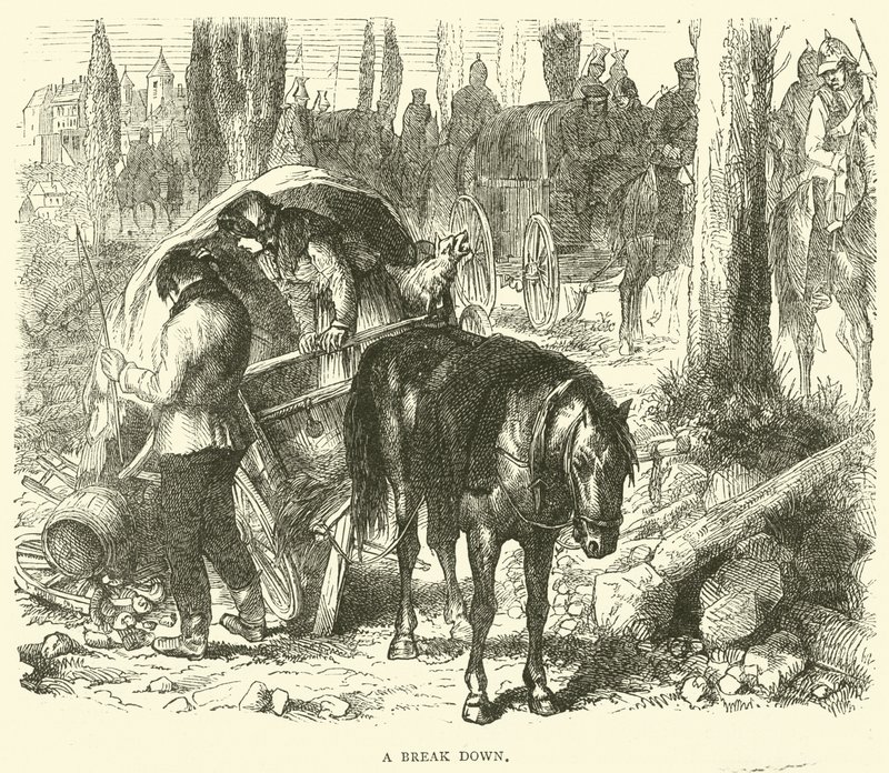 Ett sammanbrott, november 1870 av English School