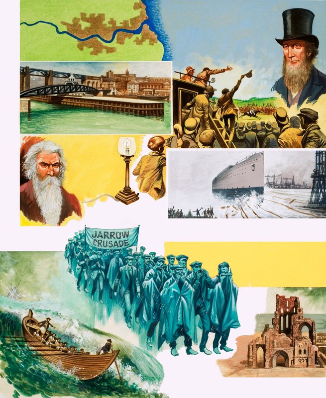 En resa nerför Tyne av English School