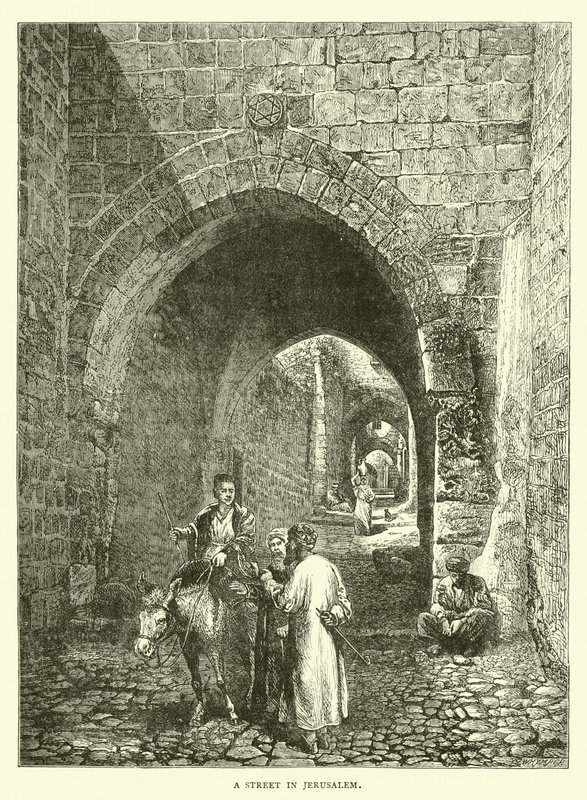 En gata i Jerusalem av English School