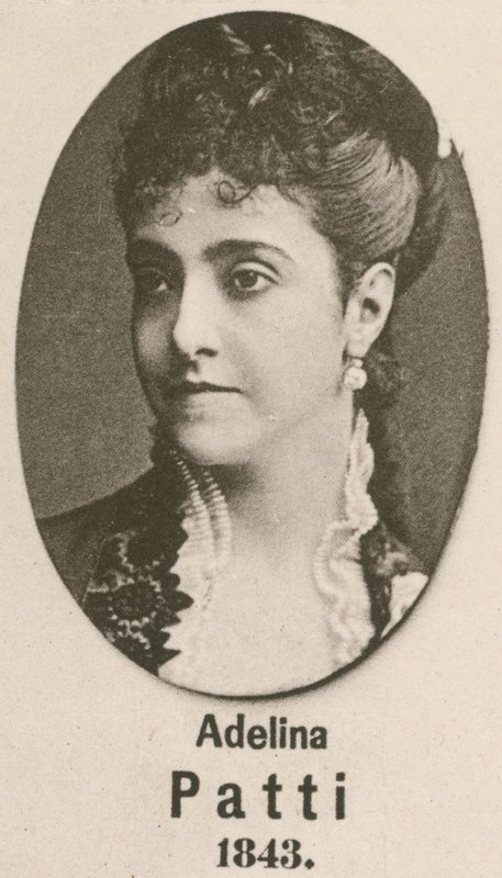 Adelina Patti (gravyr) av English School