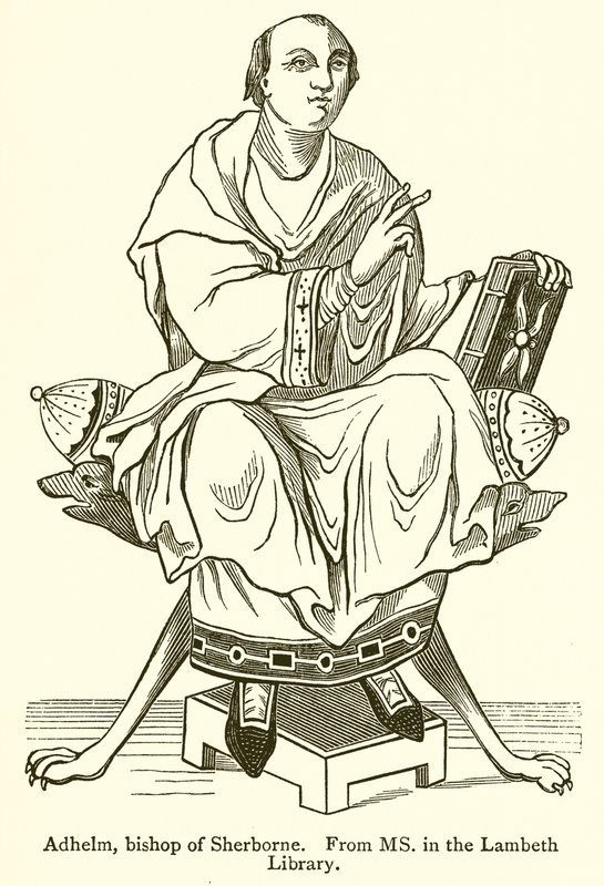 Adhelm, biskop av Sherborne av English School