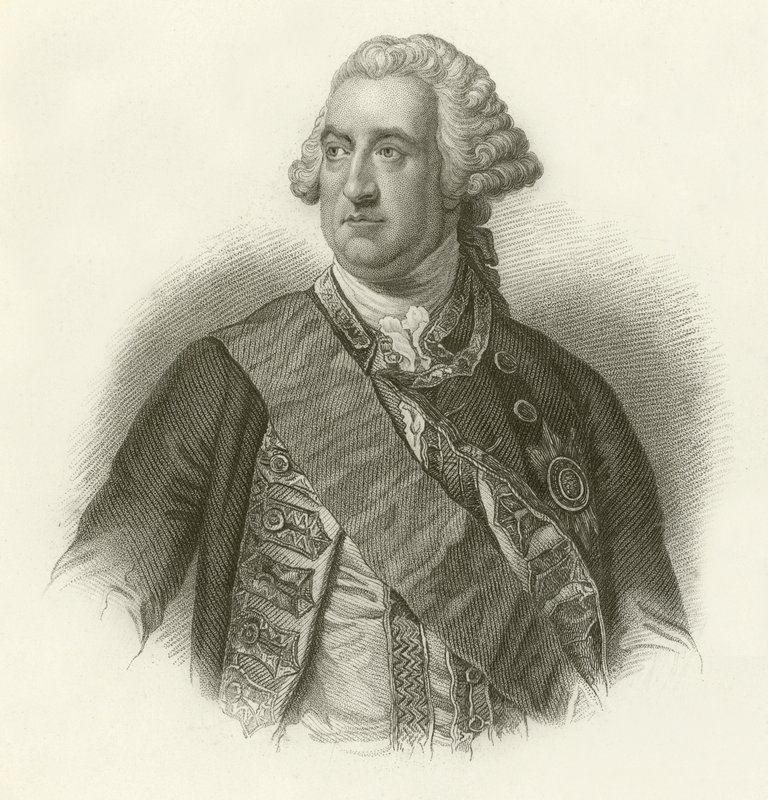 Amiral Lord Hawke av English School