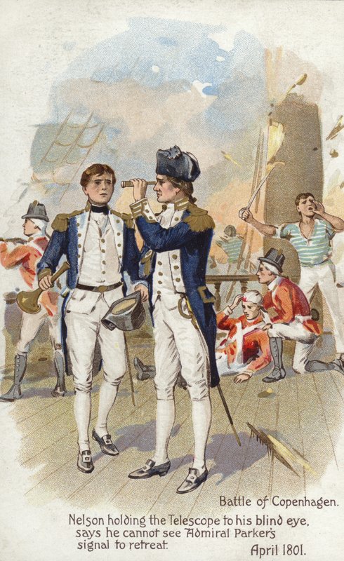 Amiral Lord Nelson av English School