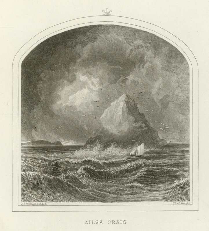 Ailsa Craig av English School
