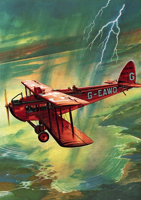 Flygplan Struck by Lightning av English School