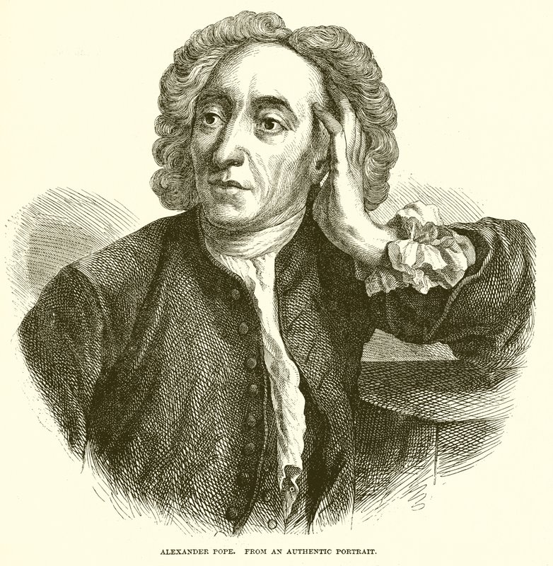 Alexander Pope av English School