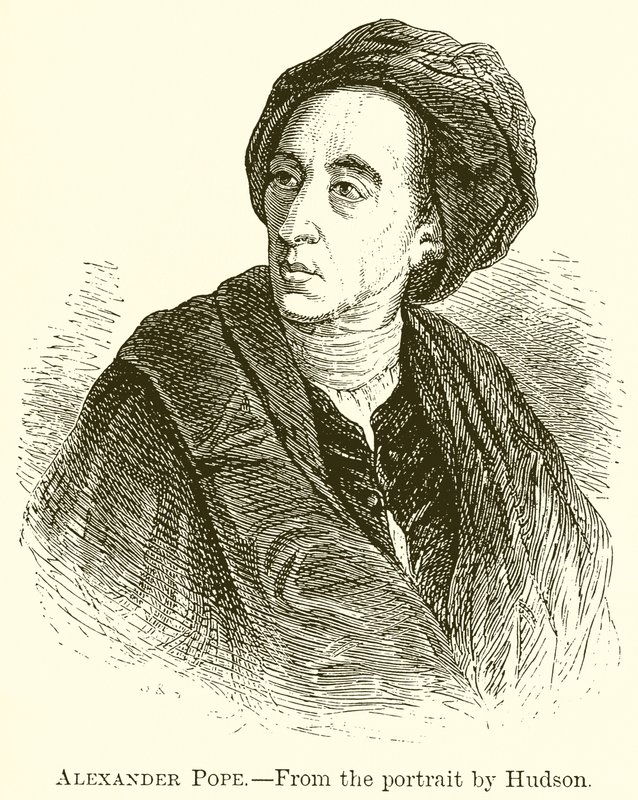 Alexander Pope av English School