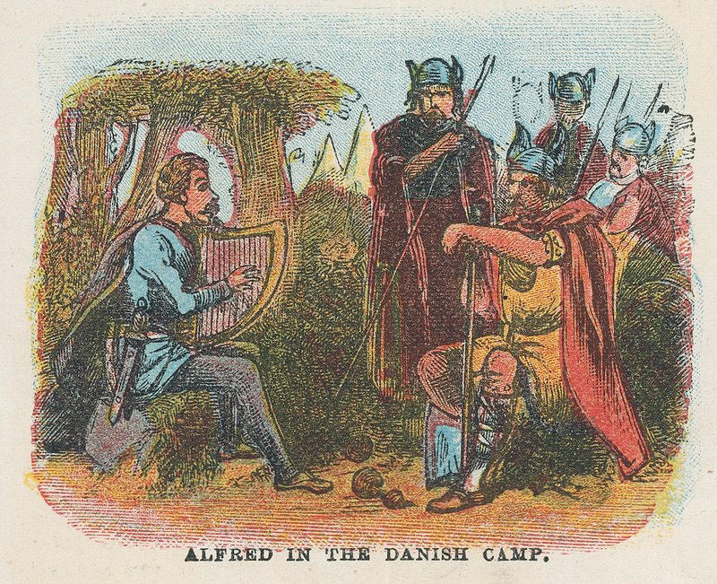 Alfred i det danska lägret av English School