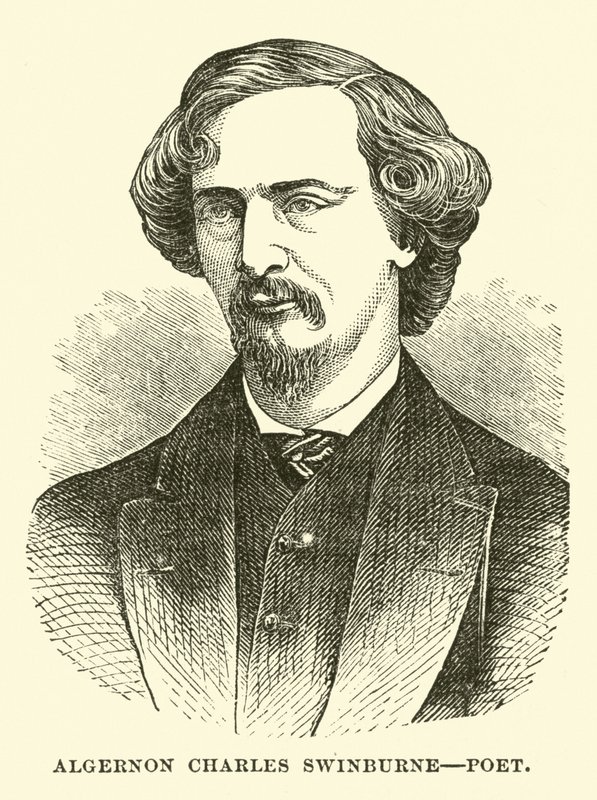 Algernon Charles Swinburne, poet av English School