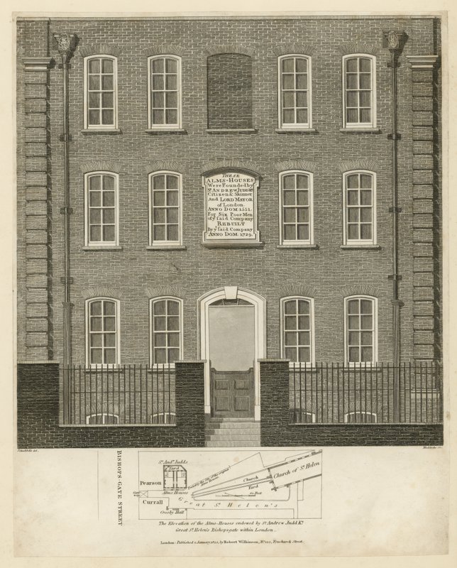 Alms Houses, Bishopsgate av English School
