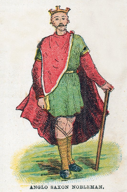 anglosaxisk adelsman av English School